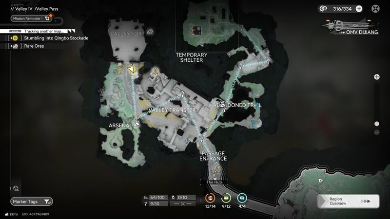 Bố trí Zipline ở khu vực Đèo Thung Lũng