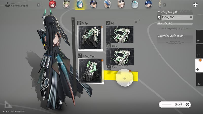 Trang bị tốt nhất cho Xaihi là bộ trang bị Xiranite Vĩnh Cữu