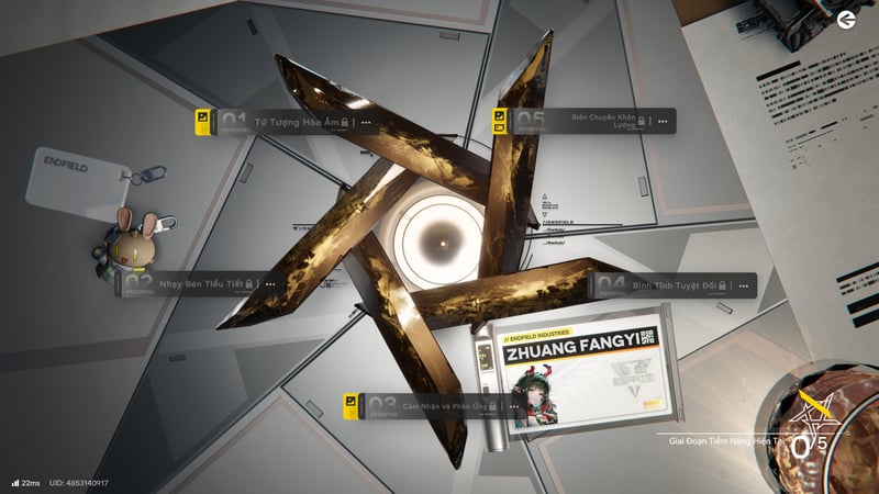 Tiềm năng 1 là tiềm năng tối ưu nhất cho Zhuang Fangyi