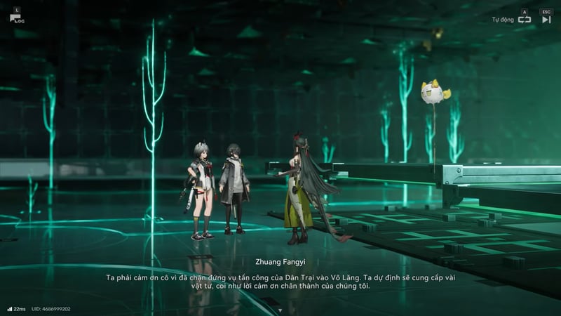 Zhuang Fangyi mở đầu cuộc đàm phán