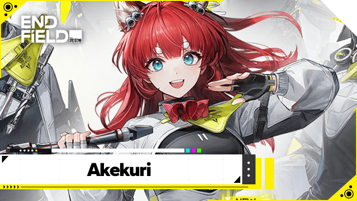 Build Akekuri Arknights: Endfield – Vanguard 4 sao nguyên tố Heat