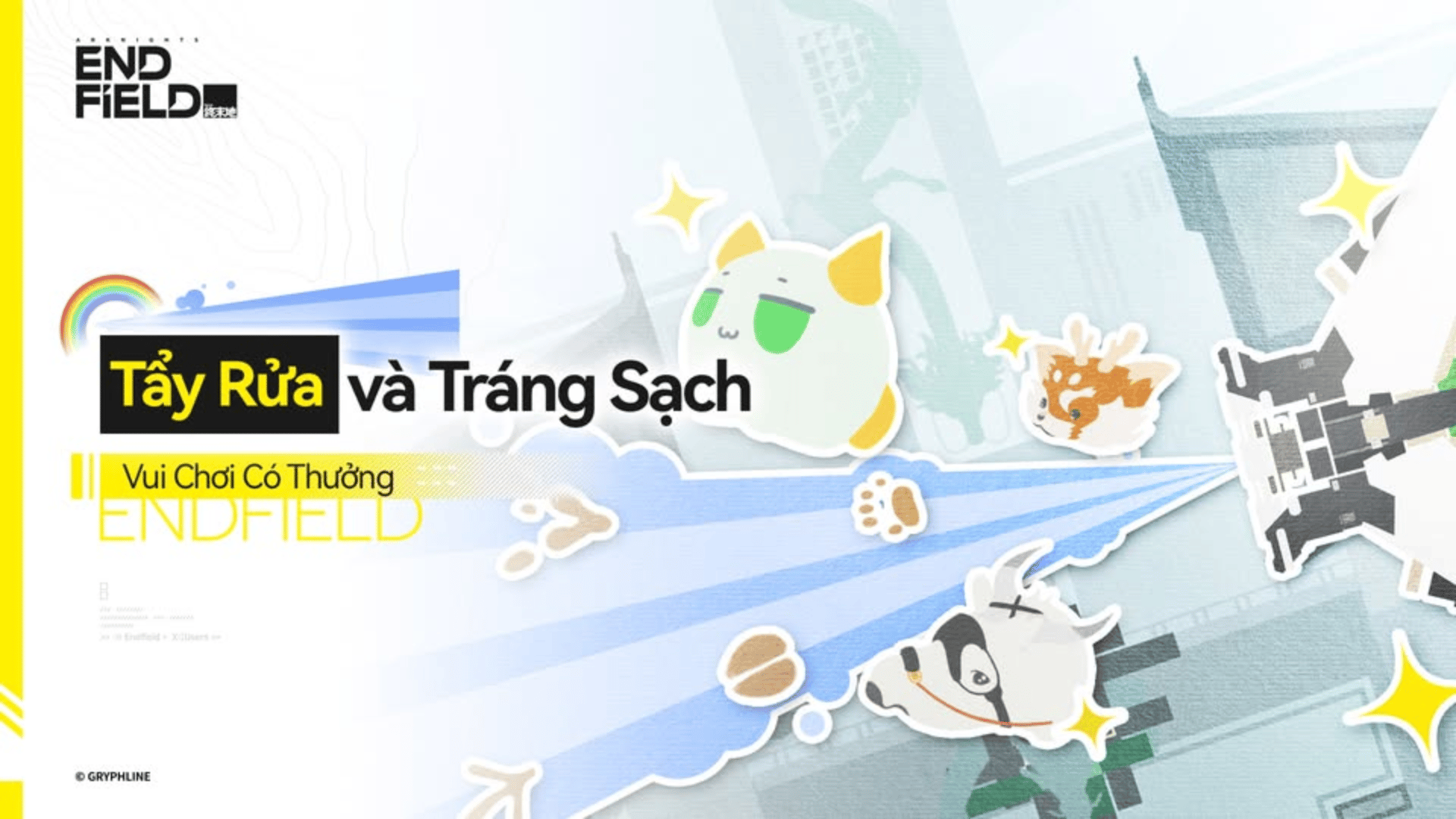 Giao diện sự kiện Tẩy Rửa và Tráng Sạch trong Arknights Endfield