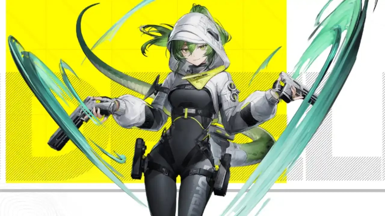 Fluorite trong Arknights: Endfield - Caster của Đội Tác Chiến Z7, nổi bật với khả năng gây sát thương Arts từ xa cực kì mạnh mẽ. Hình ảnh Fluorite trong Arknights: Endfield với vai trò Caster DPS