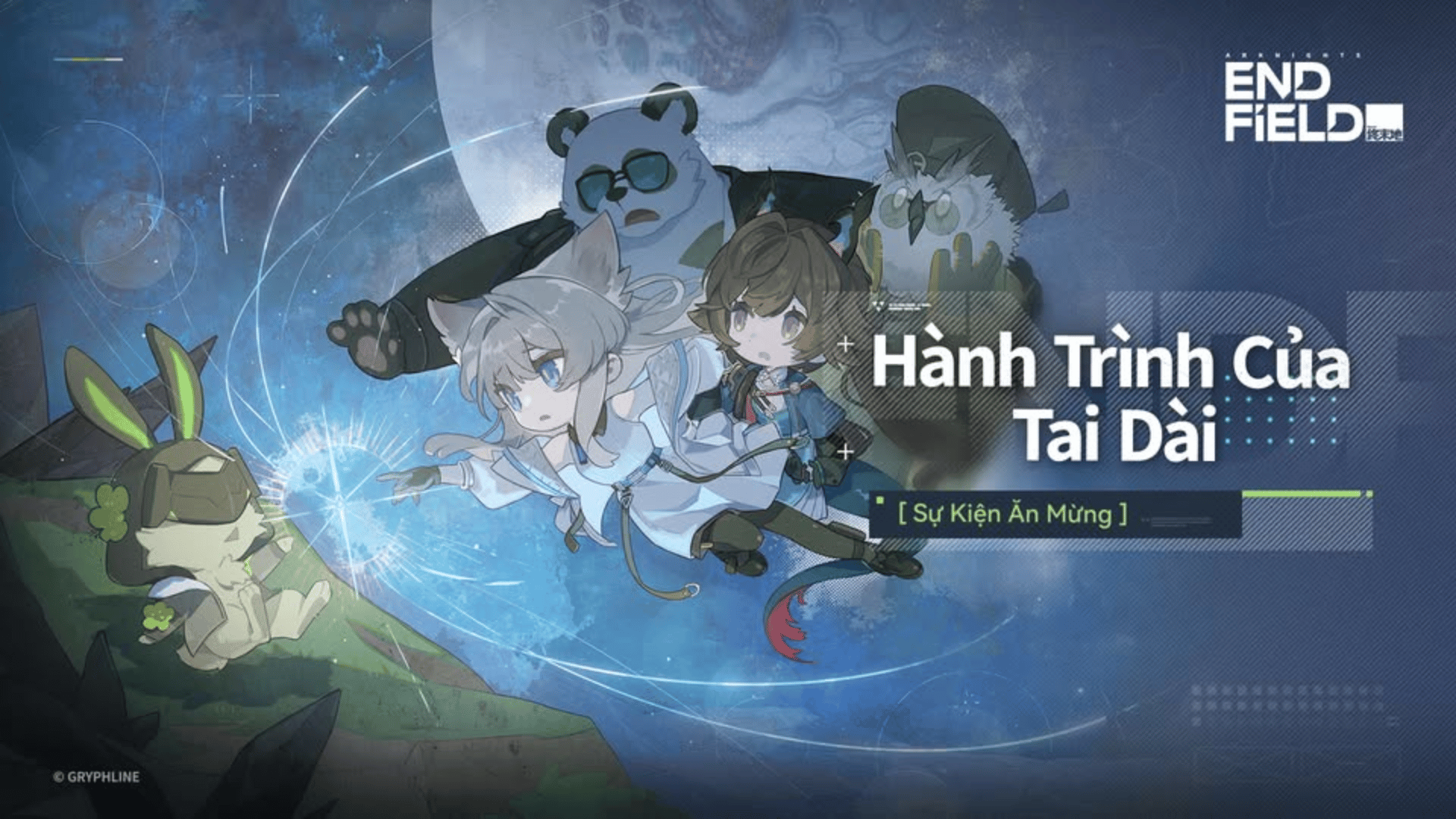 Giao diện sự kiện Hành Trình Của Tai Dài